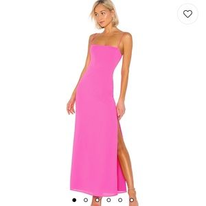 Addison Maxi Dress in Pink from Superdown